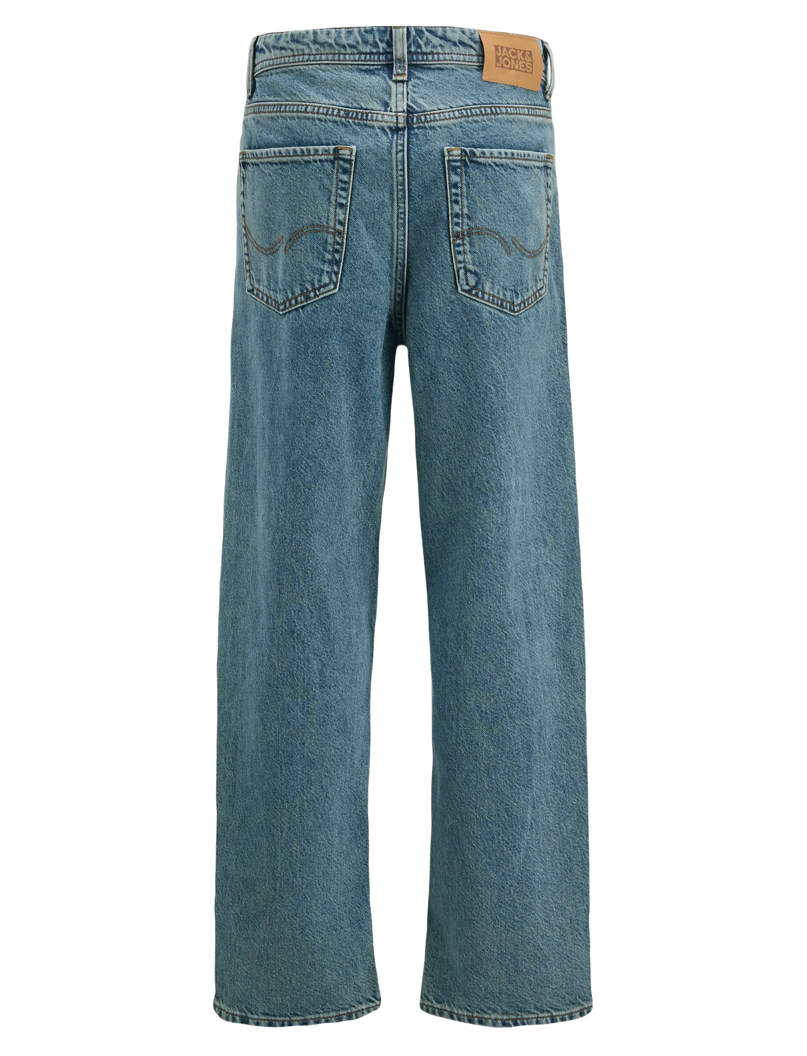 Jack & Jones - JJIALEX JJORIGINAL SQ 066 SN JNR - platėjantys apačioje - blue denim - 2