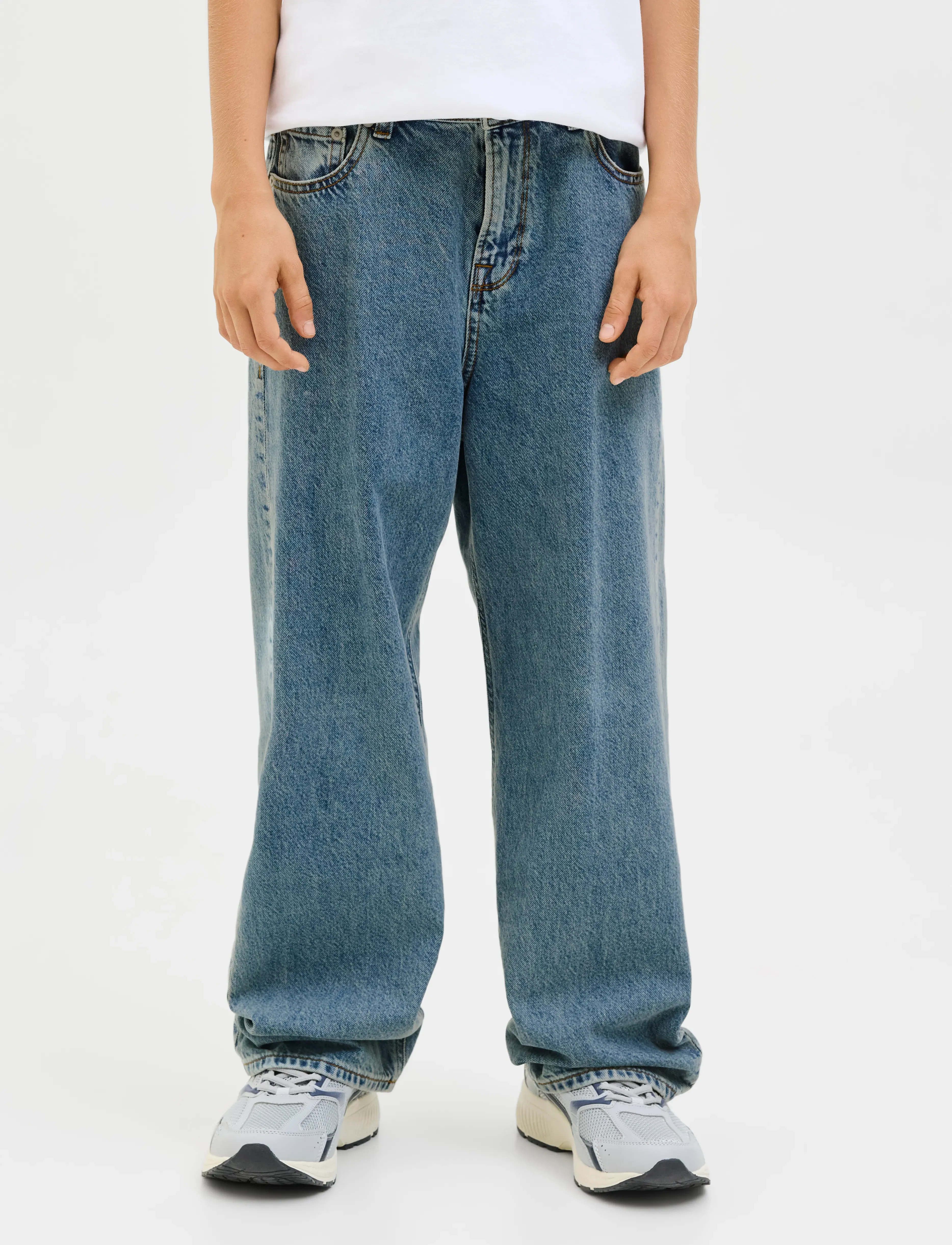 Jack & Jones JJIALEX JJORIGINAL SQ 066 SN JNR - Underdele - BLUE DENIM / blue