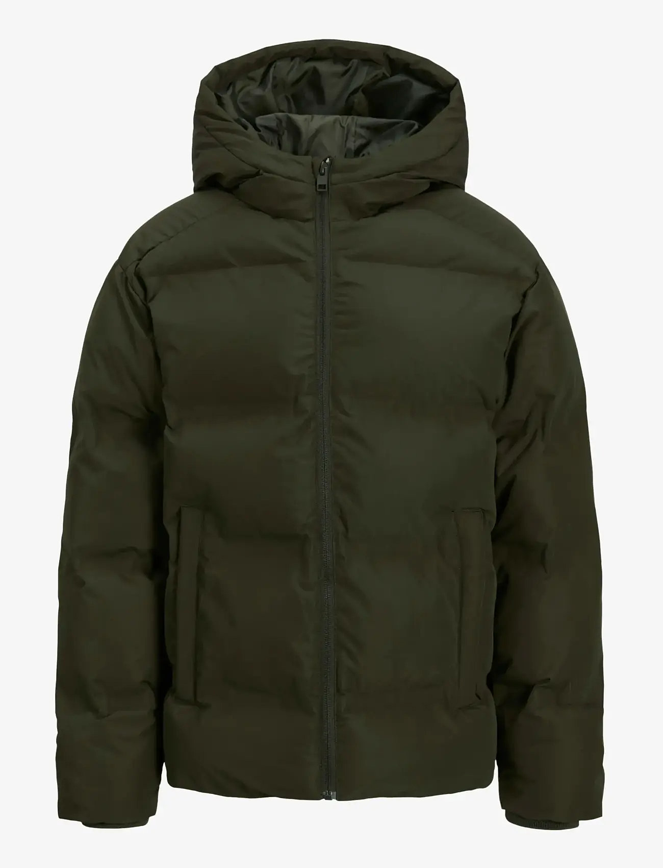 Jack & Jones - JJESOHO PUFFER HOOD SN JNR - talvejope - rosin - 1