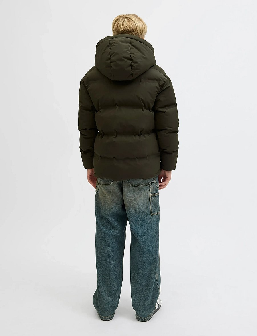 Jack & Jones - JJESOHO PUFFER HOOD SN JNR - winterjacke - rosin - 2