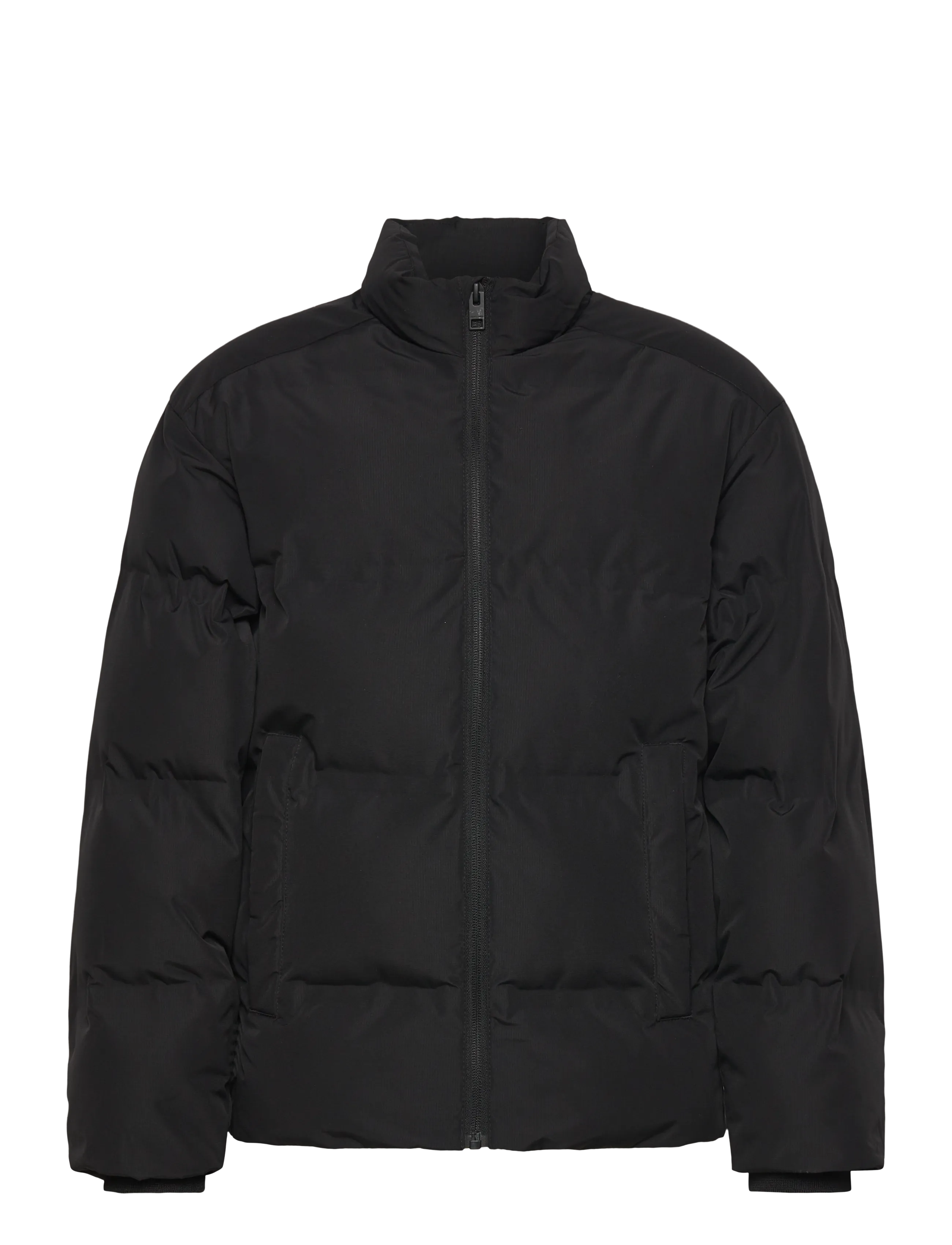 JACK & JONES Jjesoho Puffer Collar Jnr Schwarz - 176 - Kinder