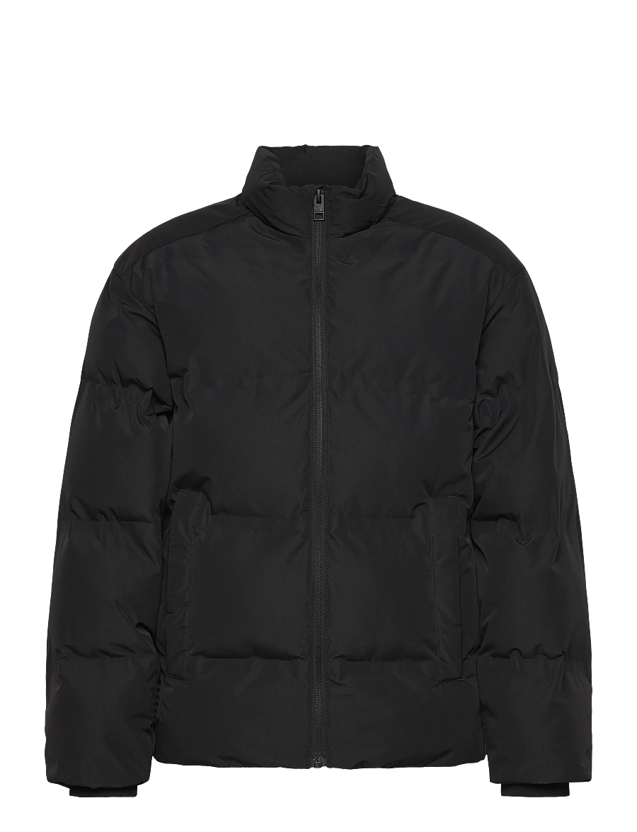 Jack & Jones - JJESOHO PUFFER COLLAR JNR - winterjacke - black - 0