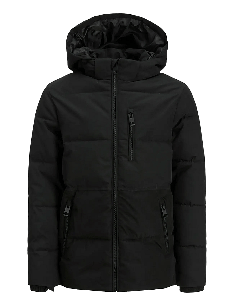 Jack & Jones - JJEOWEN PUFFER SN JNR - winterjacke - black - 1