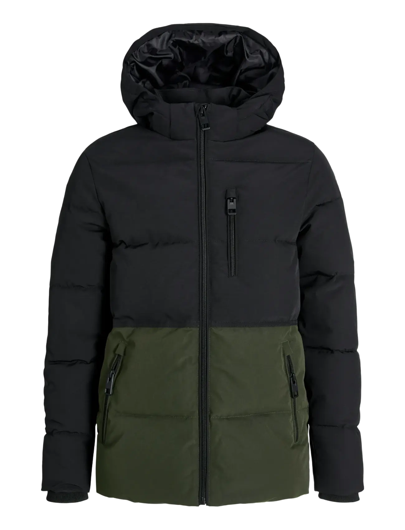 Jack & Jones JJEOWEN PUFFER SN JNR - Oberbekleidung - ROSIN / khaki/green