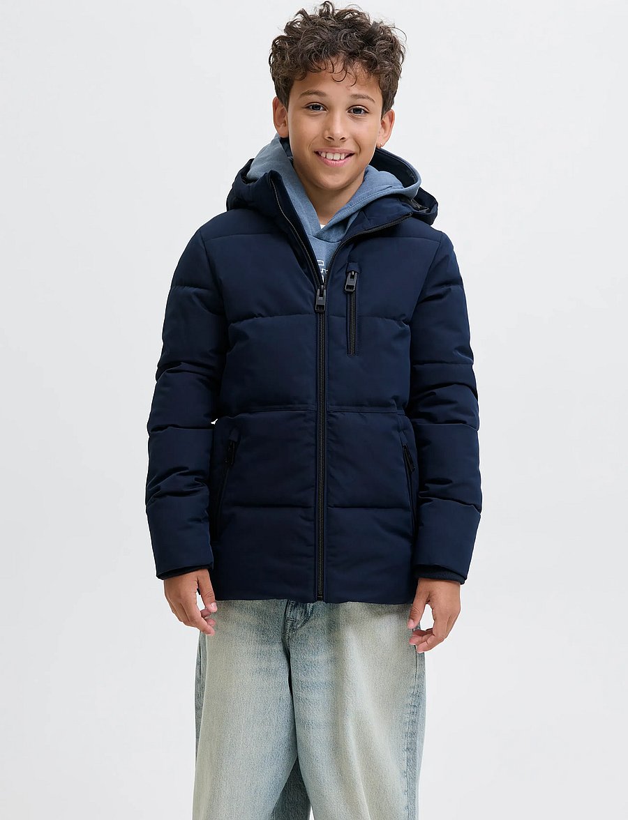 Jack & Jones - JJEOWEN PUFFER SN JNR - talvitakki - sky captain - 0