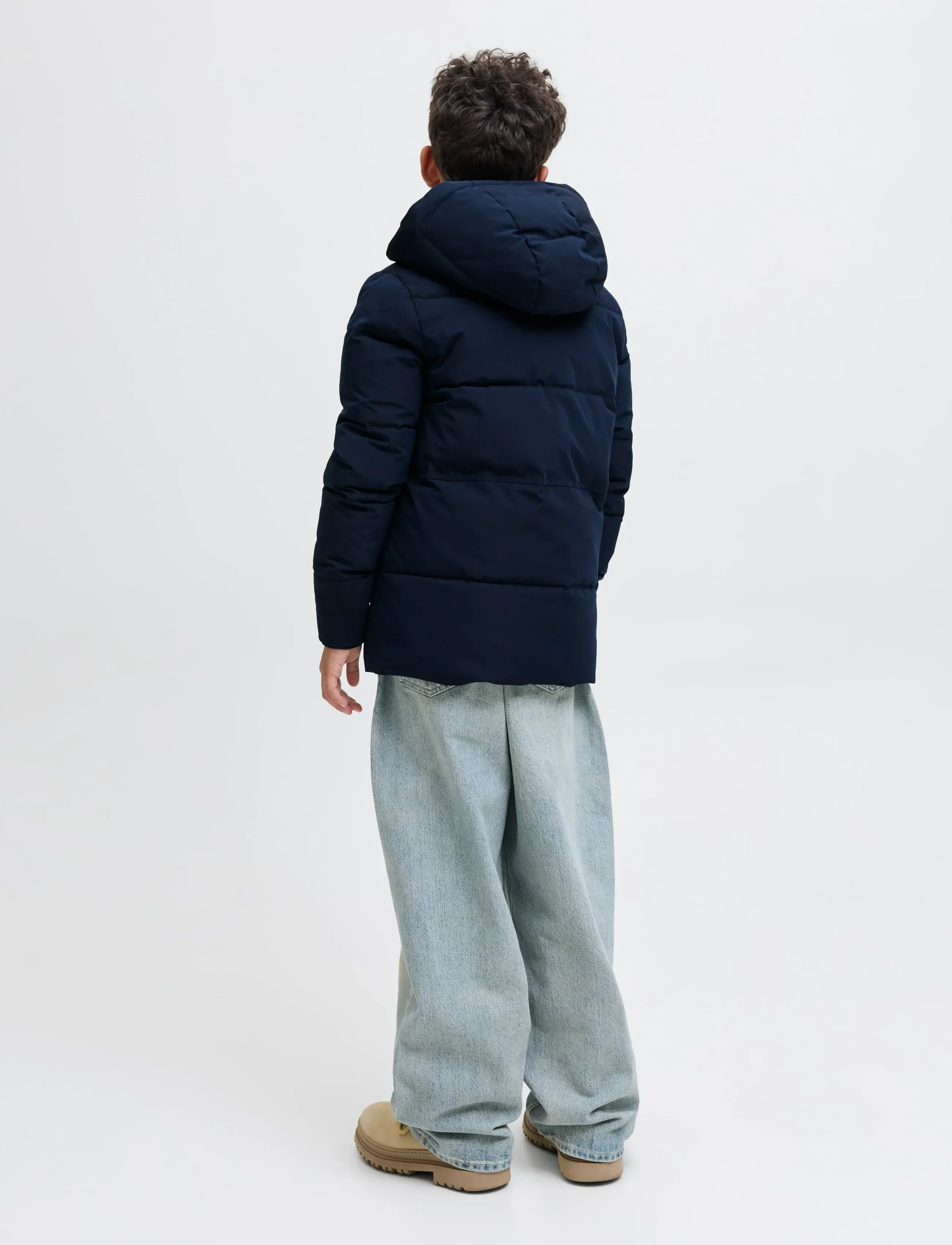 Jack & Jones - JJEOWEN PUFFER SN JNR - veste d'hiver - sky captain - 2