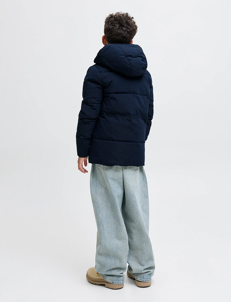 Jack & Jones - JJEOWEN PUFFER SN JNR - talvitakki - sky captain - 2