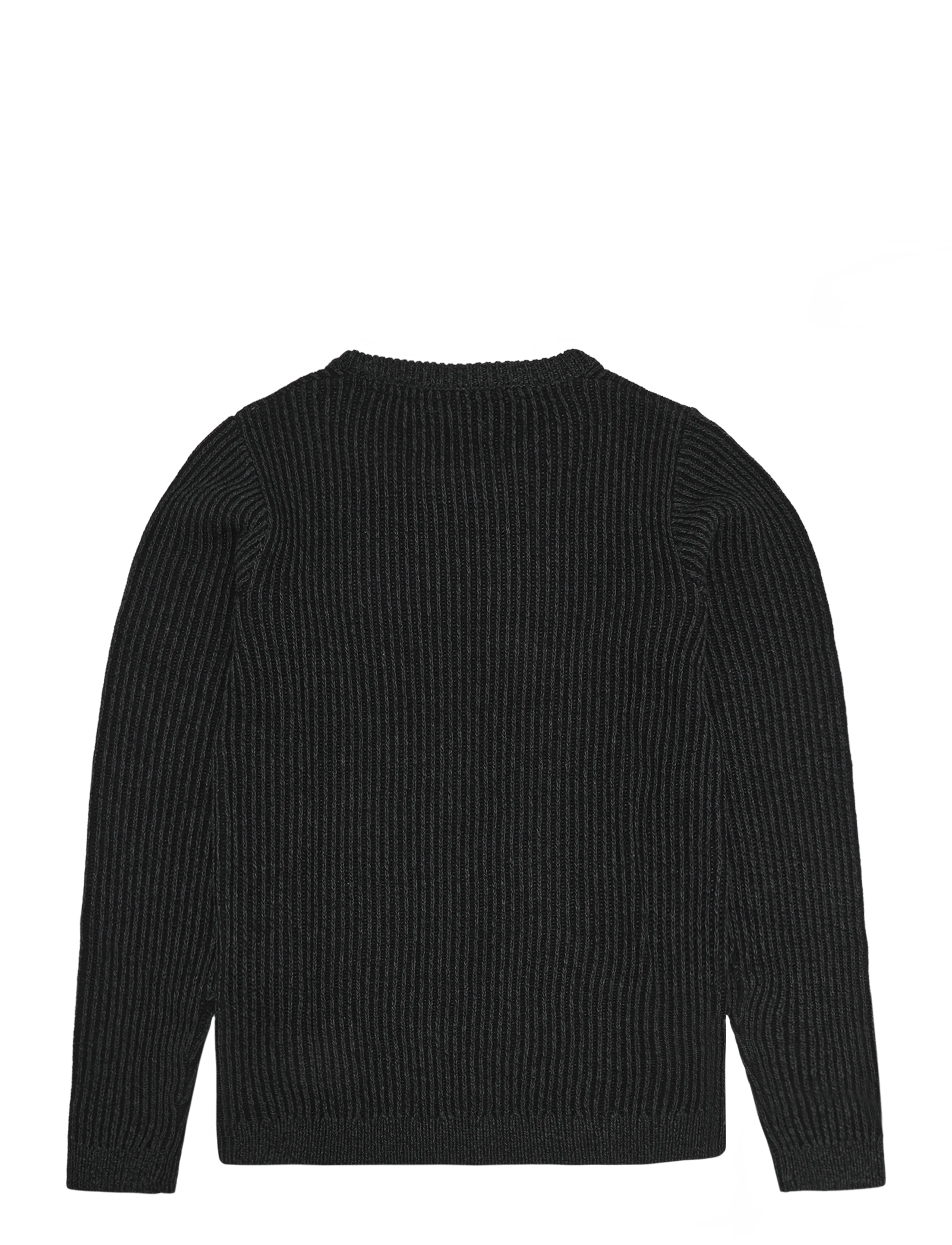 Jack & Jones - JJEDOVER KNIT CREW NECK JNR - pullover - black - 1