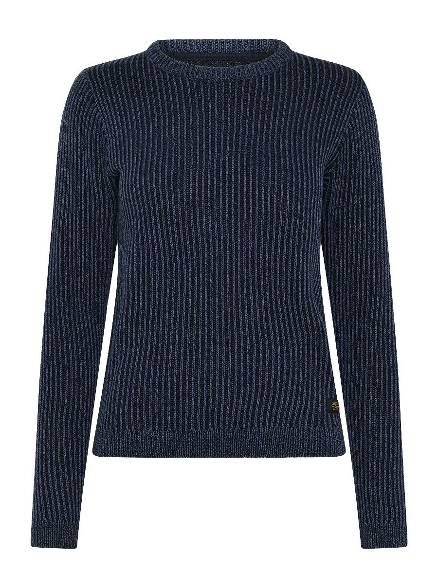 Jack & Jones - JJEDOVER KNIT CREW NECK JNR - pullover - sky captain - 0