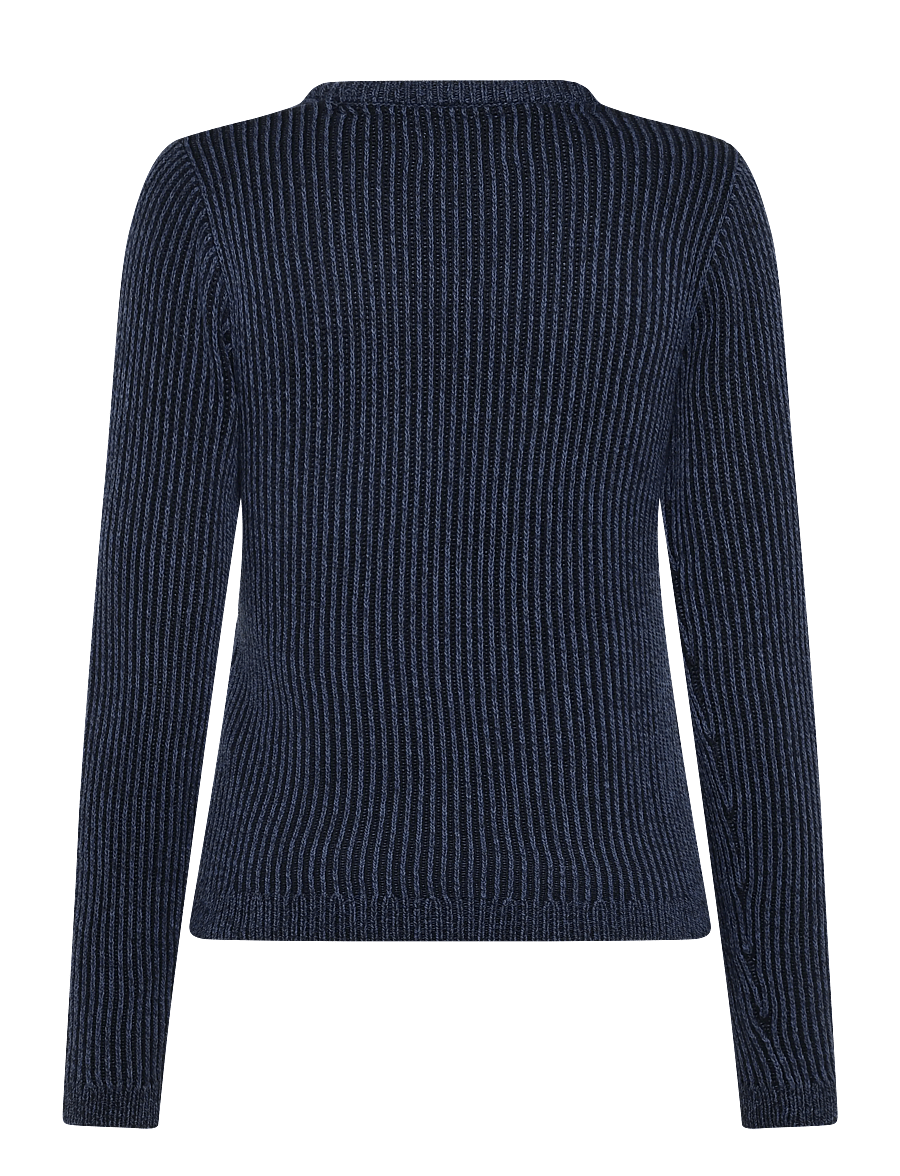 Jack & Jones - JJEDOVER KNIT CREW NECK JNR - pullover - sky captain - 1