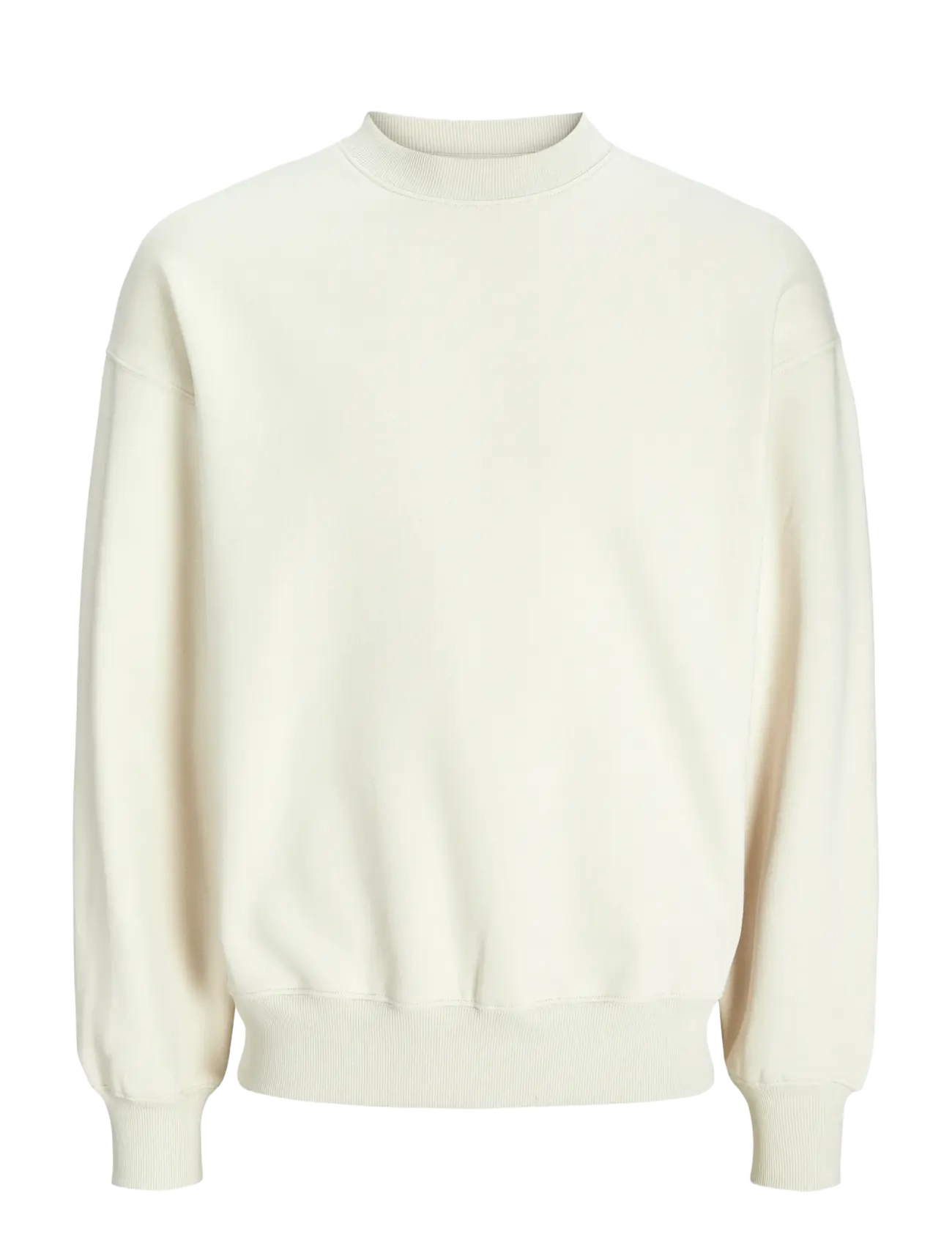 Jack & Jones Jjeurban Edge Sweat Crew Neck Jnr, 140, White, Sweatshirts & Hættetrøjer > Sweatshirts, Børn