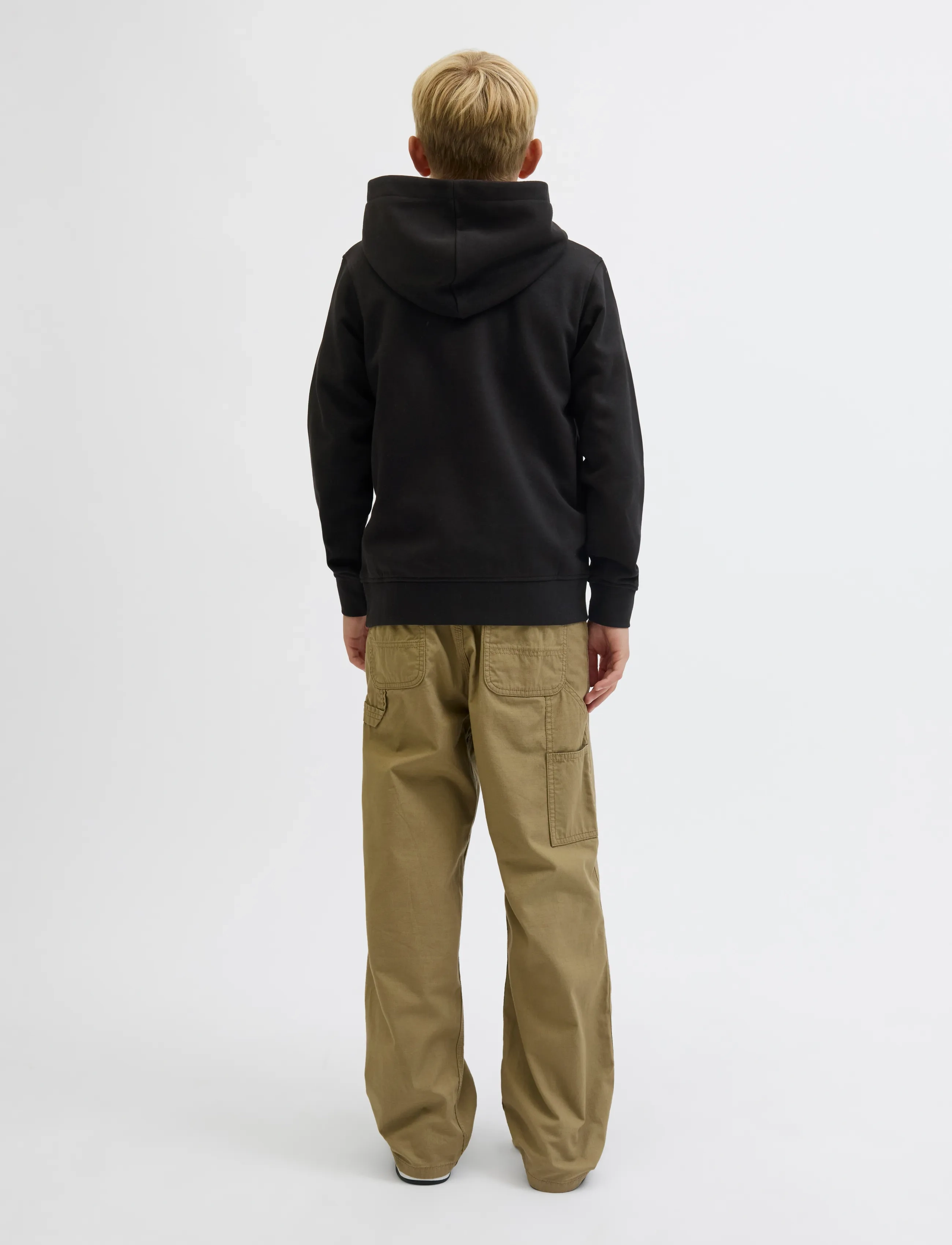 Jack & Jones - JJESOHO SWEAT HOOD NOOS JNR - hettupeysur - black - 2