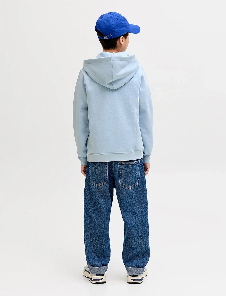 Jack & Jones - JJESOHO SWEAT HOOD NOOS JNR - kapuzenpullover - celestial blue - 2