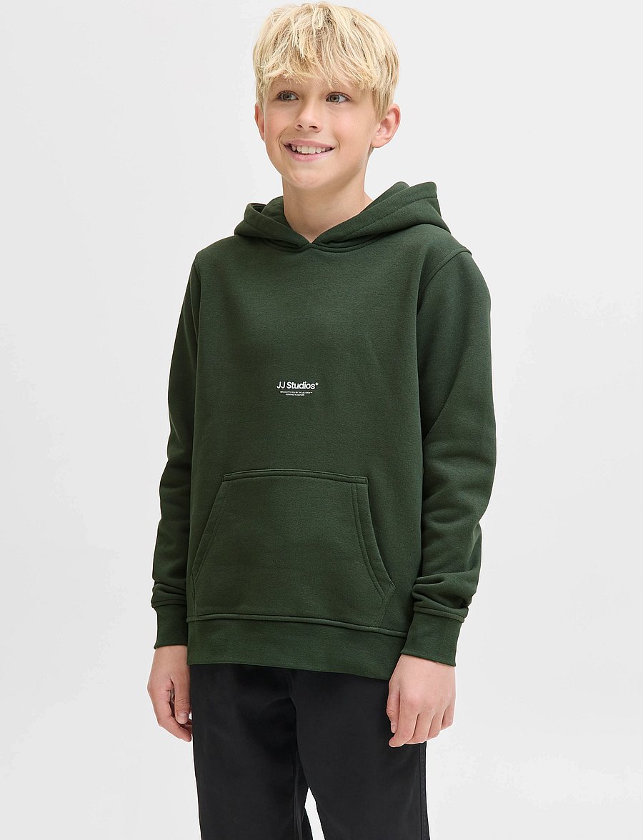 Jack & Jones - JJESOHO SWEAT HOOD NOOS JNR - huvtröjor - duffel bag - 0