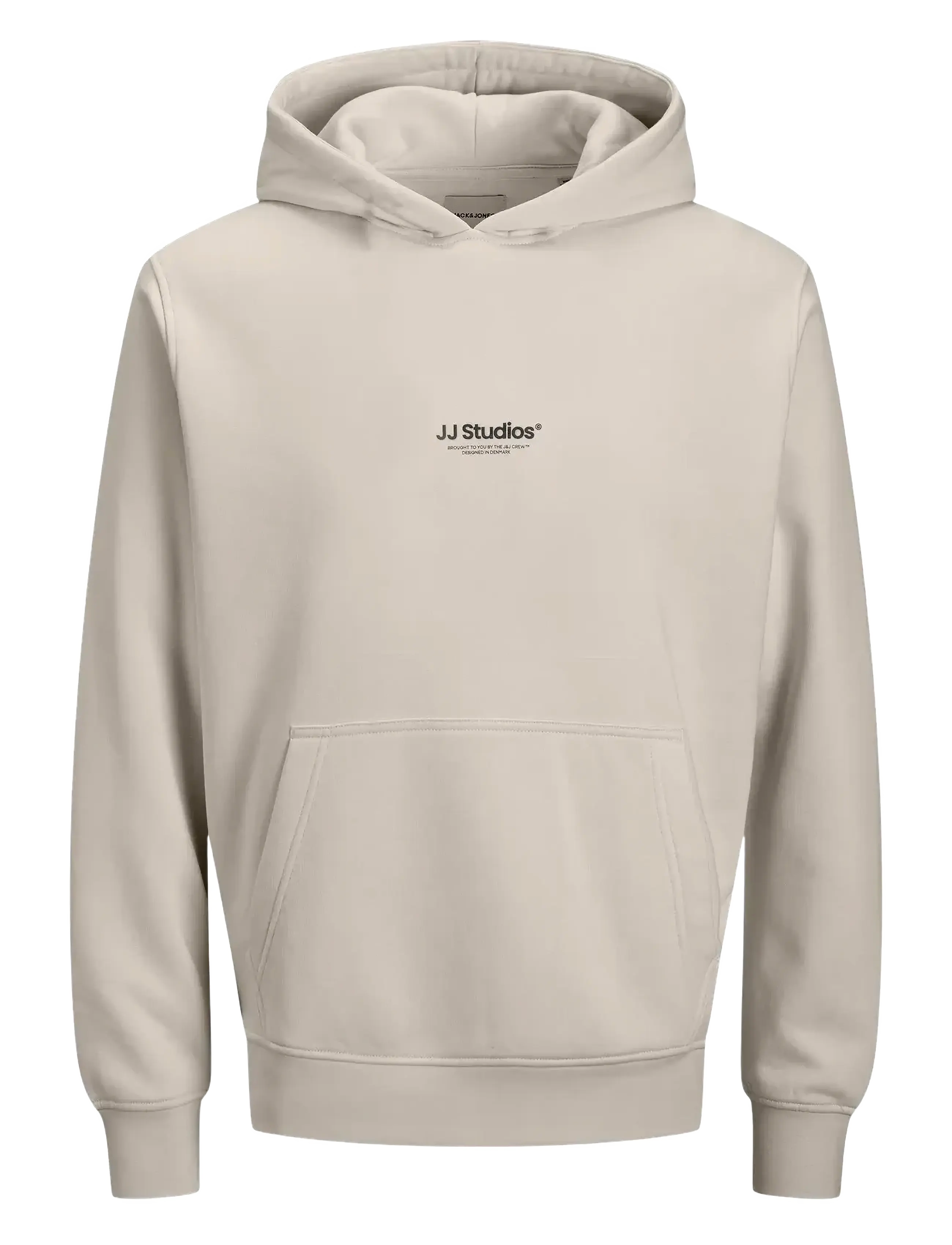 Jack & Jones JJESOHO SWEAT HOOD NOOS JNR - Kleidung - MOONBEAM / cream