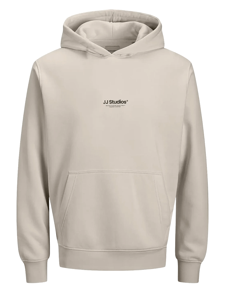 Jack & Jones - JJESOHO SWEAT HOOD NOOS JNR - kapuzenpullover - moonbeam - 1