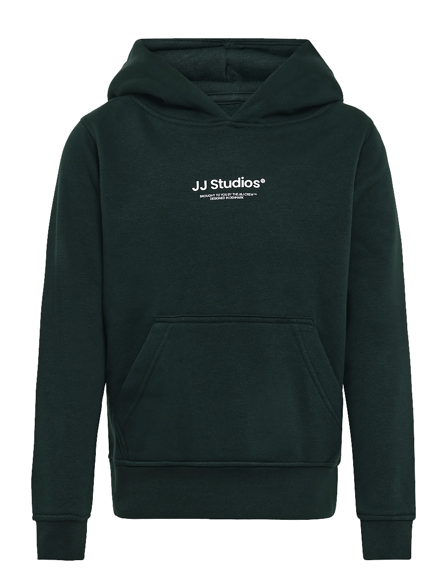 Jack & Jones - JJESOHO SWEAT HOOD NOOS JNR - hættetrøjer - scarab - 1
