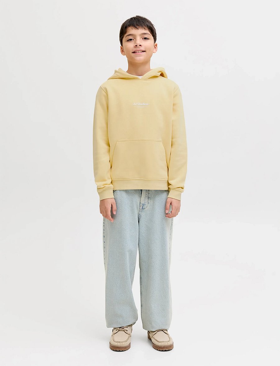 Jack & Jones - JJESOHO SWEAT HOOD NOOS JNR - kapuzenpullover - sunlight - 3