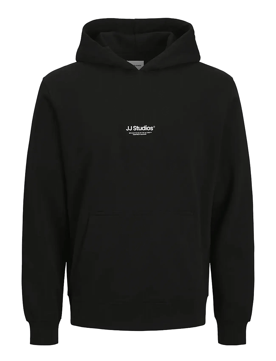 Jack & Jones - JJESOHO SWEAT HOOD NOOS MNI - kapuzenpullover - black - 0