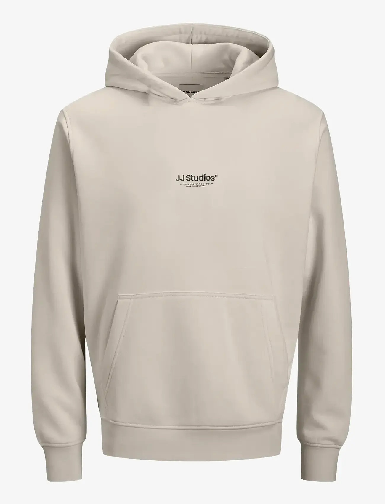 Jack & Jones - JJESOHO SWEAT HOOD NOOS MNI - hoodies - moonbeam - 0