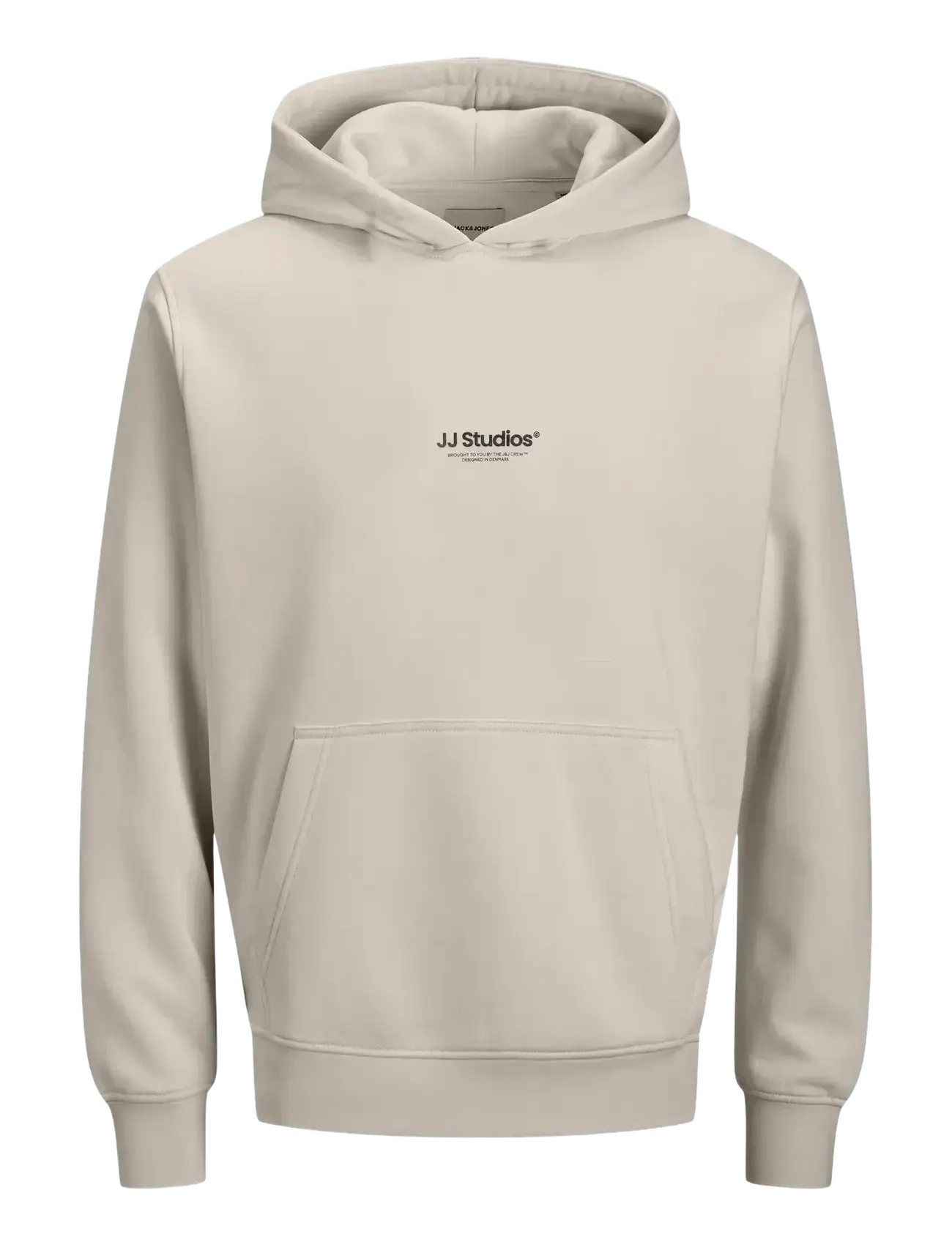 Jack & Jones JJESOHO SWEAT HOOD NOOS MNI - Huvtröjor - MOONBEAM / cream