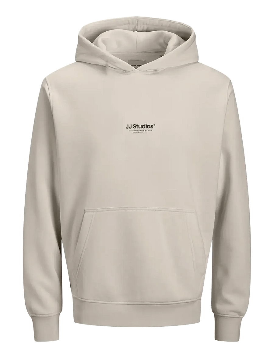 Jack & Jones - JJESOHO SWEAT HOOD NOOS MNI - kapuzenpullover - moonbeam - 0