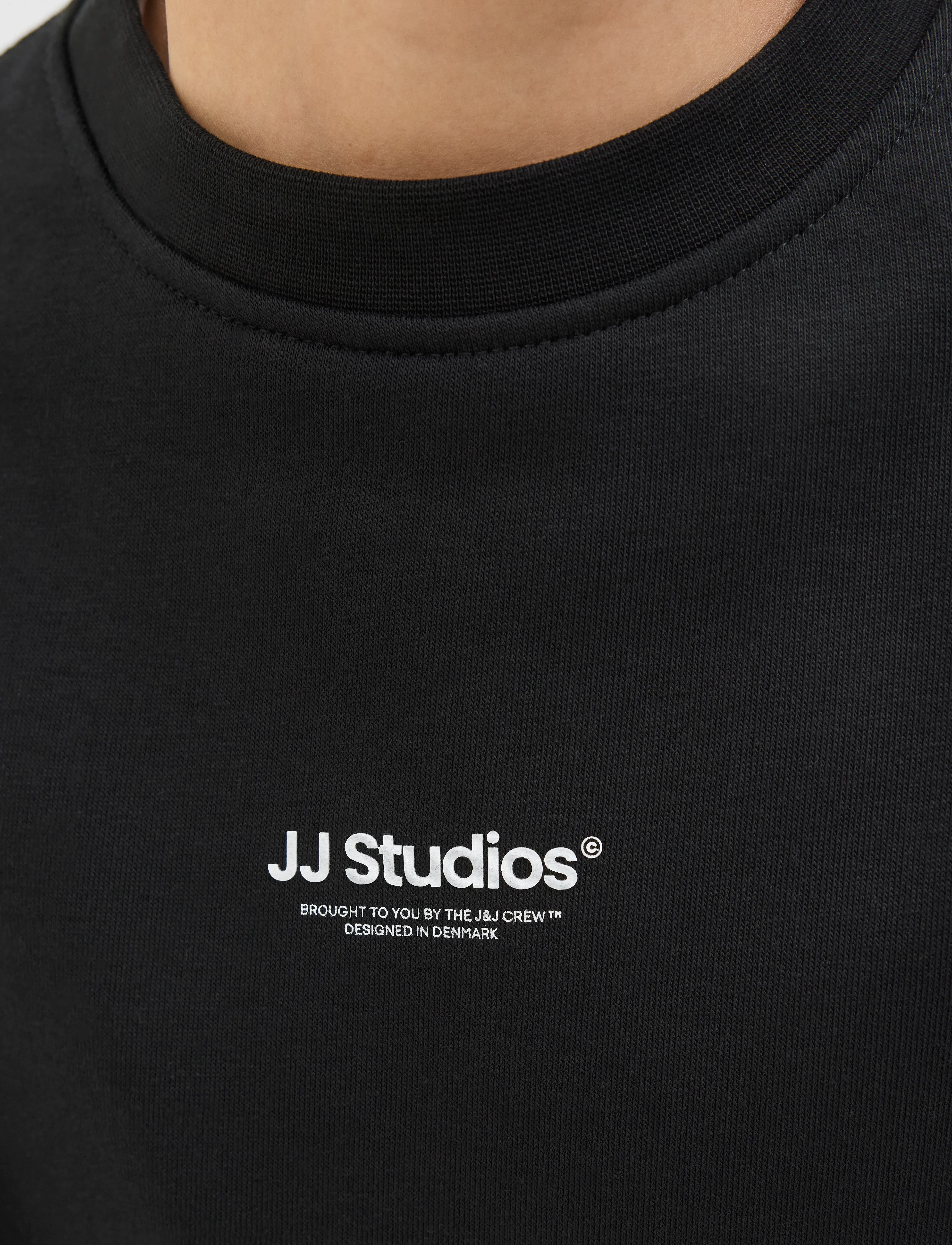 Jack & Jones - JJESOHO SWEAT CREW NECK SN JNR - sweat-shirt - black - 5
