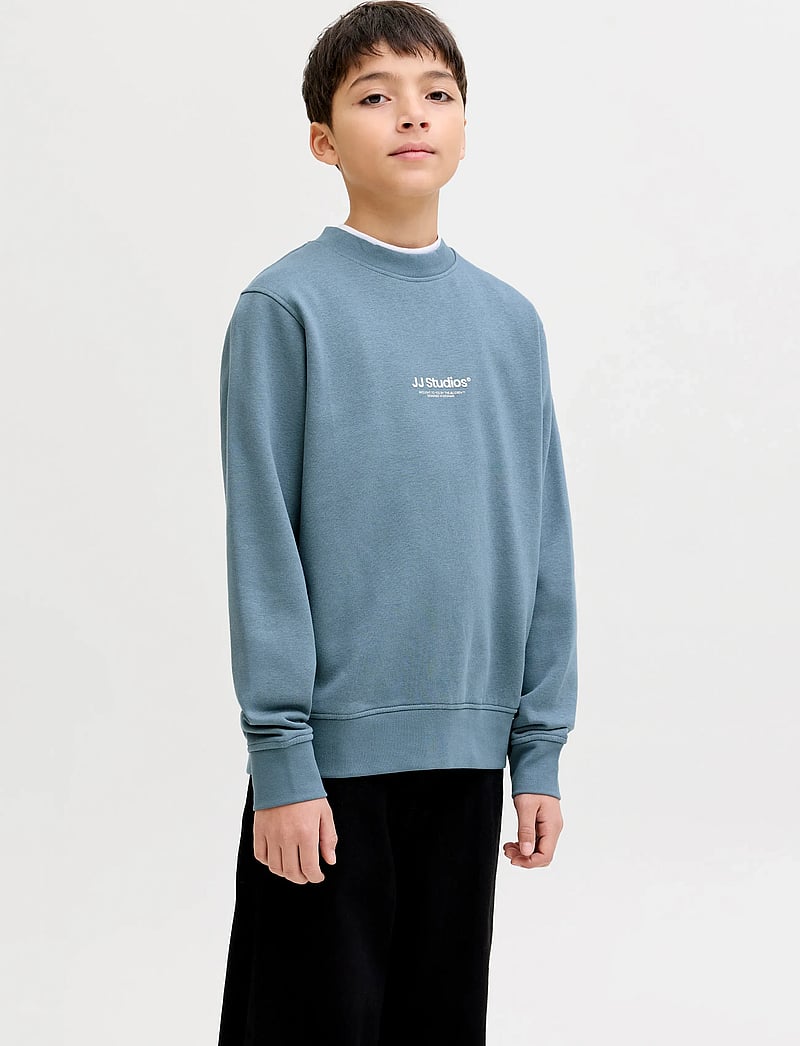 Jack & Jones - JJESOHO SWEAT CREW NECK SN JNR - sweatshirts - blue mirage - 0