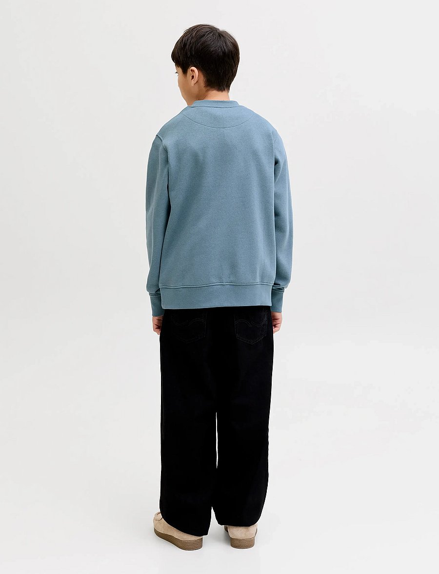 Jack & Jones - JJESOHO SWEAT CREW NECK SN JNR - sweatshirts - blue mirage - 2