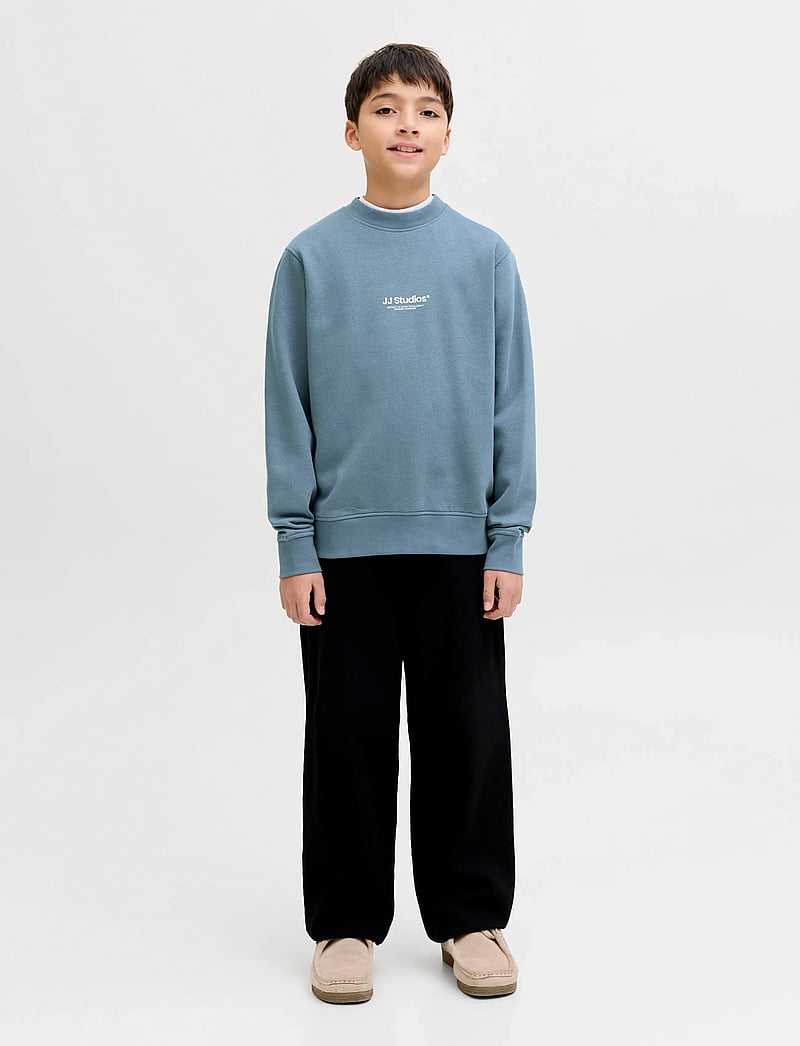 Jack & Jones - JJESOHO SWEAT CREW NECK SN JNR - sweatshirts - blue mirage - 3