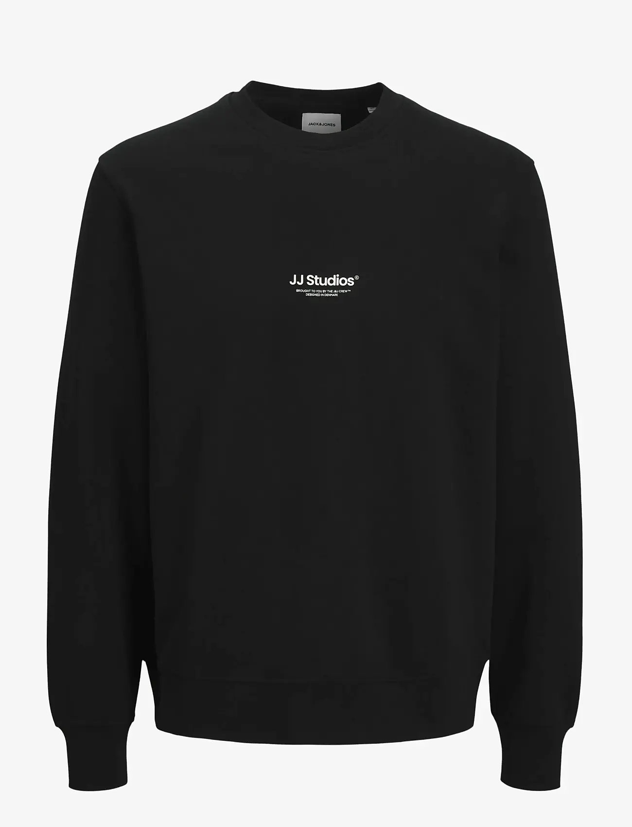 Jack & Jones - JJESOHO SWEAT CREW NECK NOOS MNI - sweatshirts - black - 0
