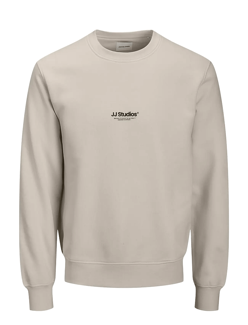 Jack & Jones - JJESOHO SWEAT CREW NECK NOOS MNI - sweatshirts - moonbeam - 0