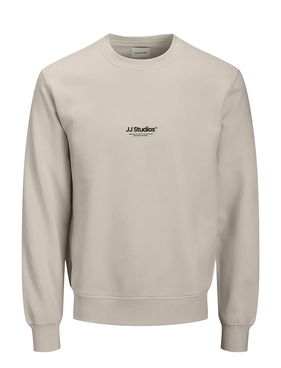 Jack & Jones - JJESOHO SWEAT CREW NECK NOOS MNI - dressipluusid - moonbeam - 0