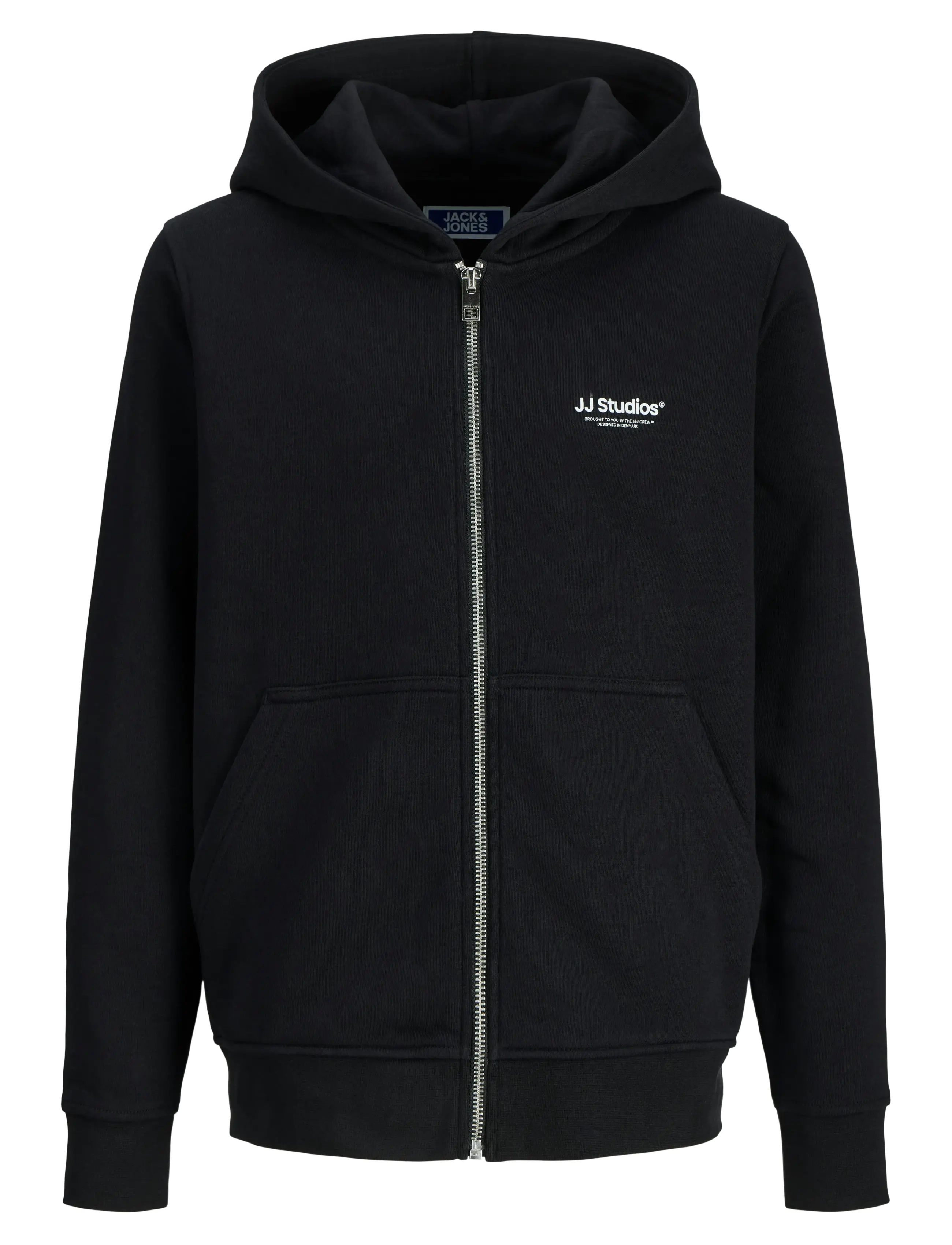 Jack & Jones JJESOHO SWEAT ZIP HOOD NOOS JNR - 4 for 3 - BLACK / black