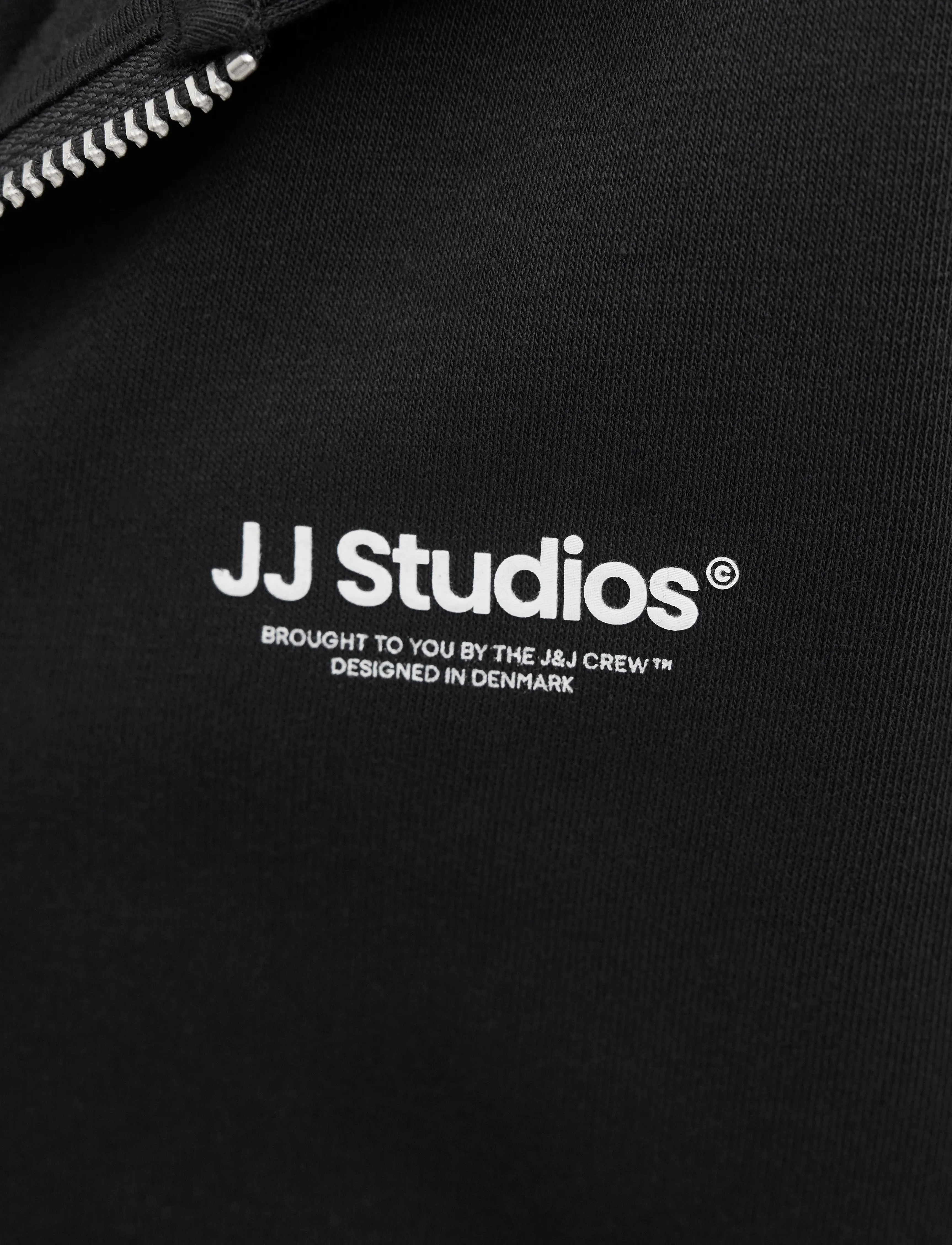 Jack & Jones - JJESOHO SWEAT ZIP HOOD NOOS JNR - hoodies - black - 5