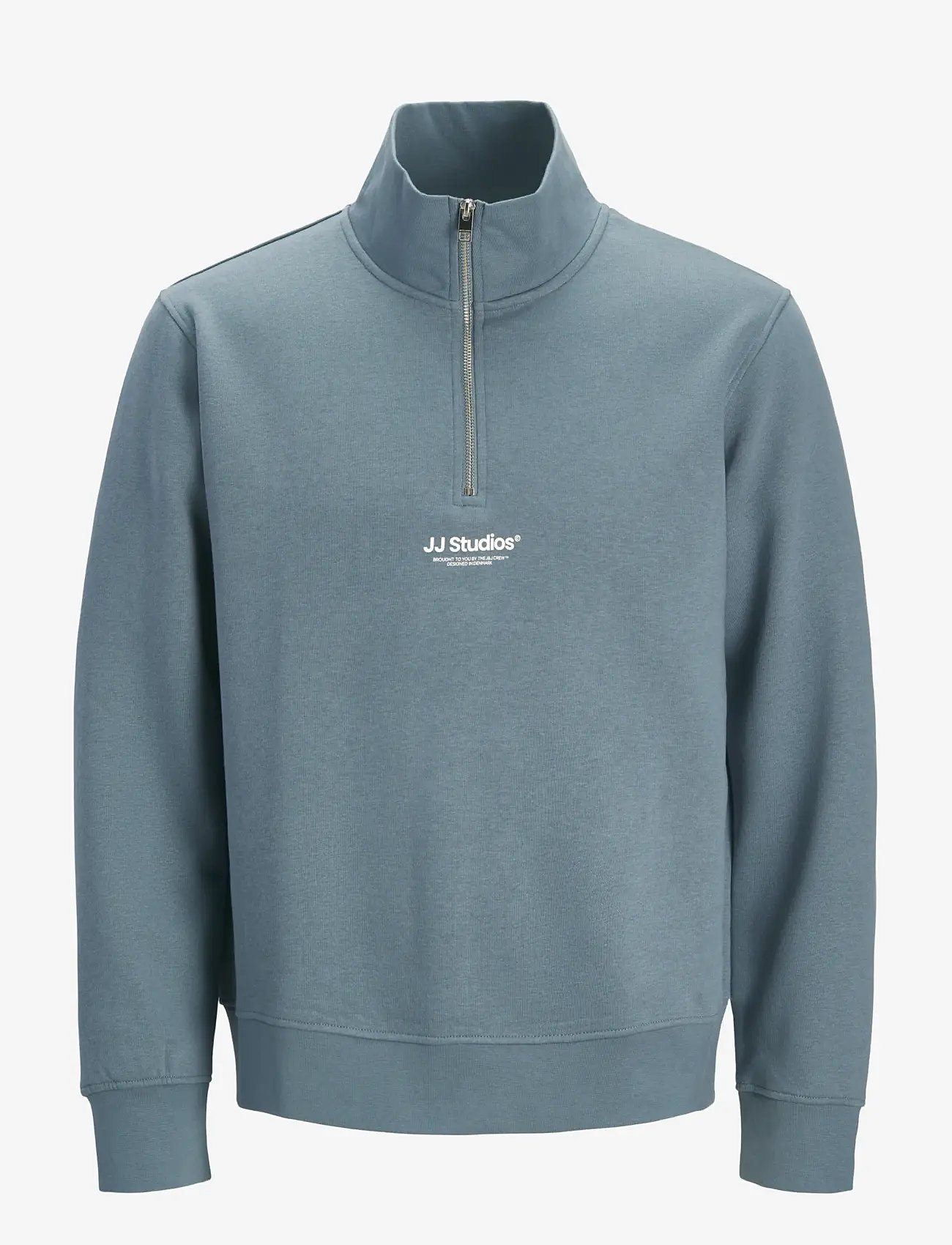 Jack & Jones - JJESOHO SWEAT QUARTER ZIP HN NOOS JNR - sweatshirts - blue mirage - 1
