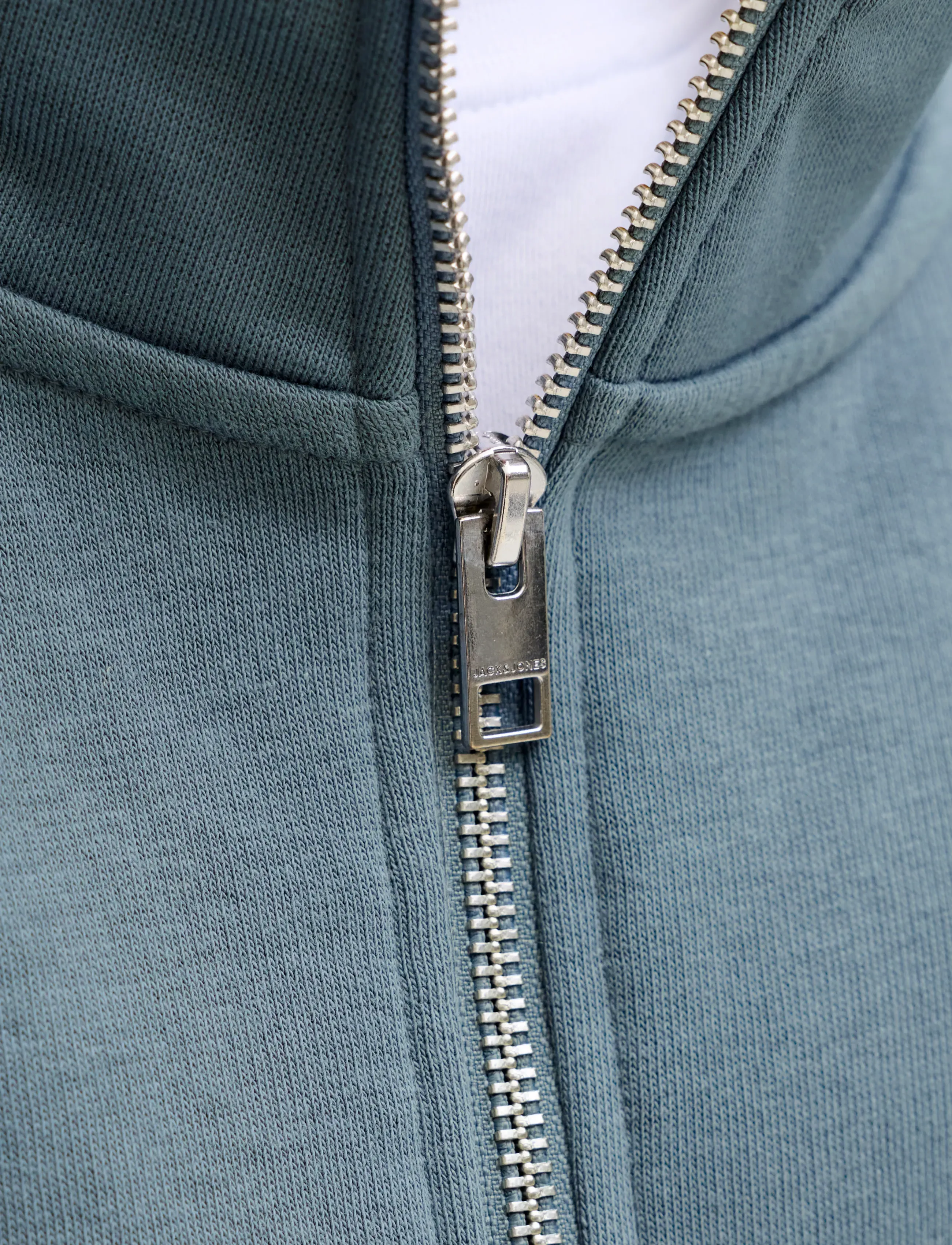 Jack & Jones - JJESOHO SWEAT QUARTER ZIP HN NOOS JNR - sweatshirts - blue mirage - 5