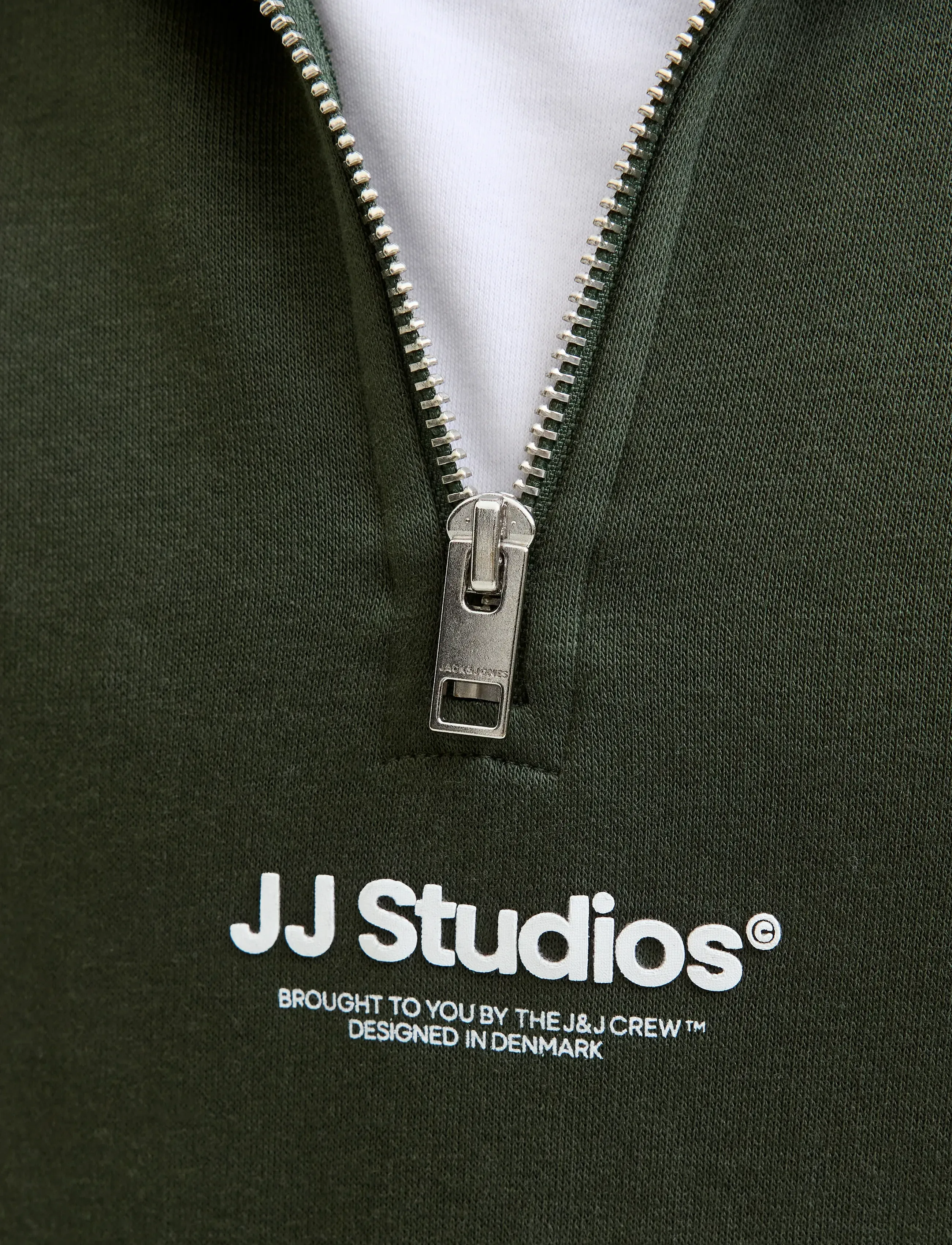 Jack & Jones - JJESOHO SWEAT QUARTER ZIP HN NOOS JNR - sweatshirts - duffel bag - 3