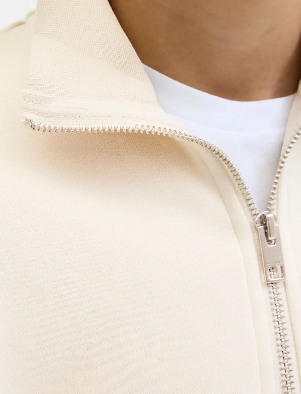 Jack & Jones - JJESOHO SWEAT QUARTER ZIP HN NOOS JNR - sweatshirts - moonbeam - 4