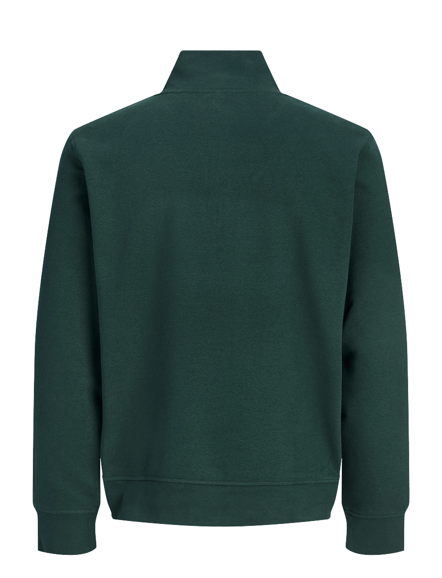 Jack & Jones - JJESOHO SWEAT QUARTER ZIP HN NOOS JNR - sweatshirts - scarab - 2