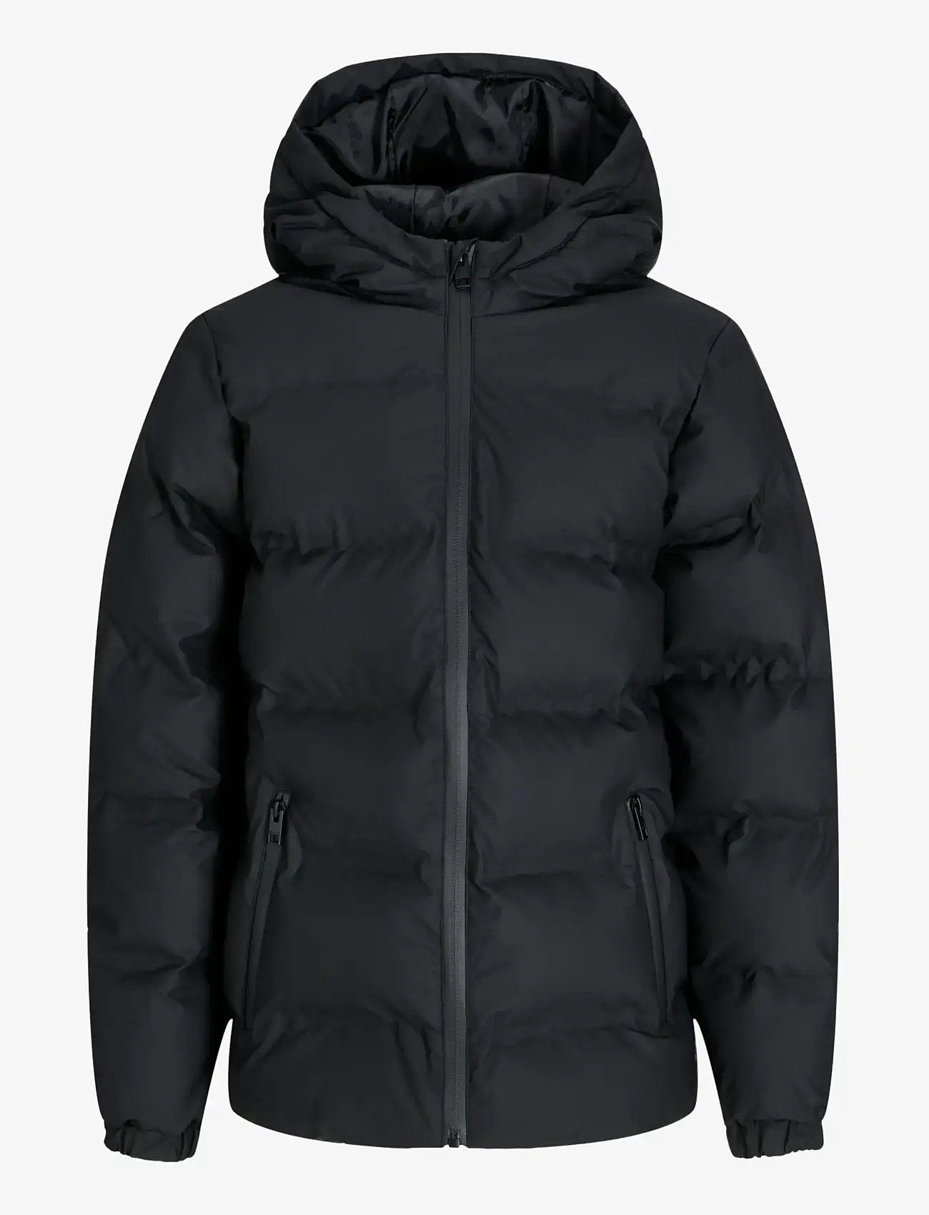 Jack & Jones - JJELEMENTS PU PUFFER JNR - winterjacke - black - 1