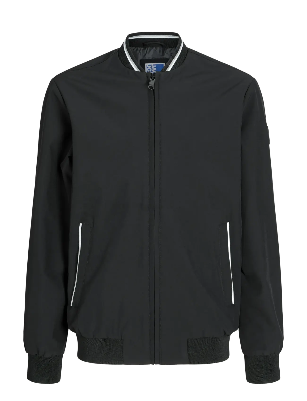 JACK & JONES Jjbrook Bomber Jnr Schwarz - 164 - Kinder