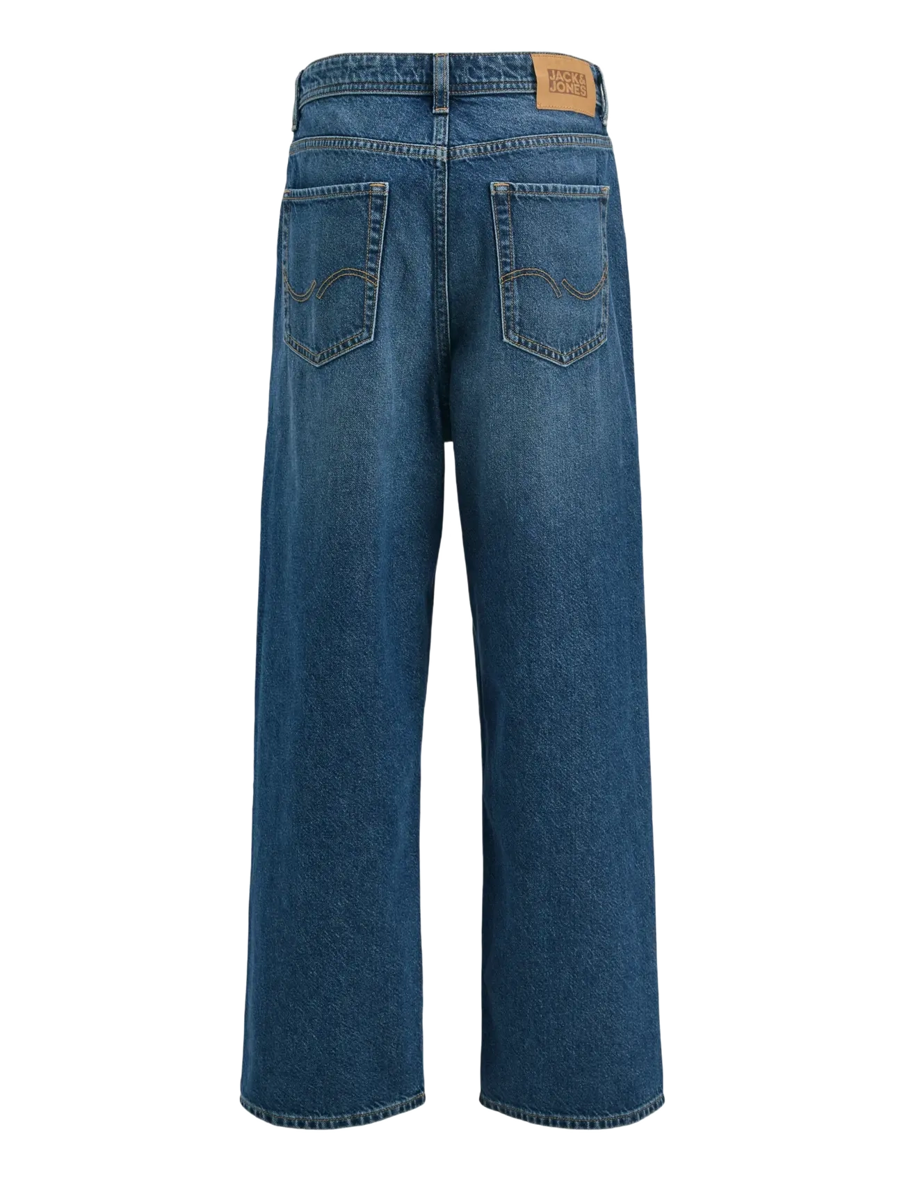 Jack & Jones - JJIRON JJORIGINAL SQ 207 SN JNR - džinsi ar platiem galiem - blue denim - 2
