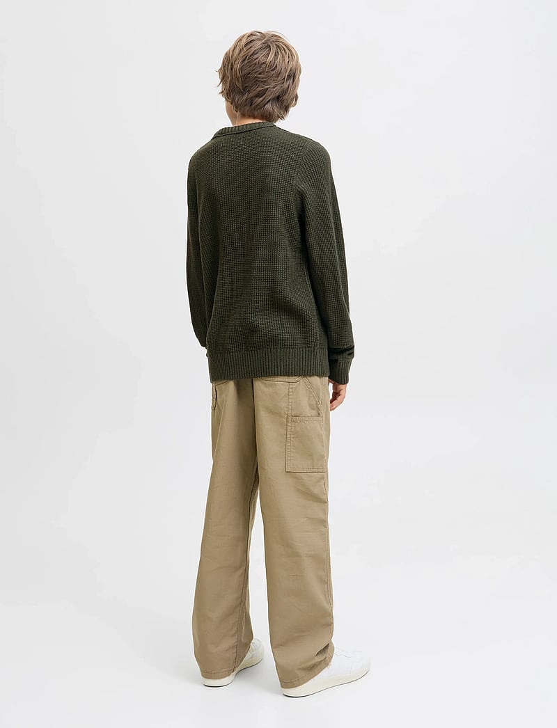 Jack & Jones - JJROY KNIT CREW NECK AW25 JNR - neulepuserot - duffel bag - 3