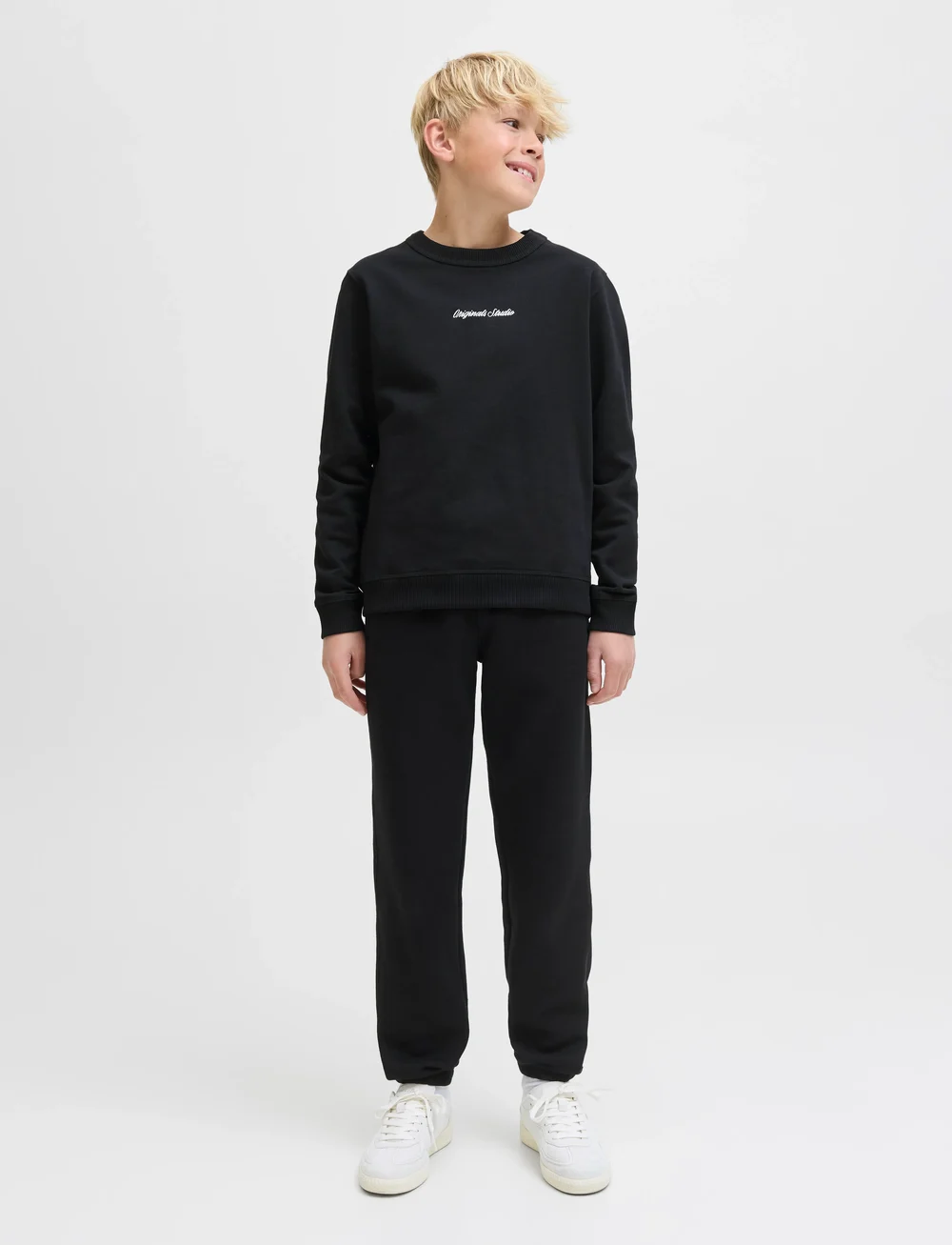 Jack & Jones - JPSTKANE URBAN EDGE SWEAT PANTS SN JNR - jogginghosen - black - 4