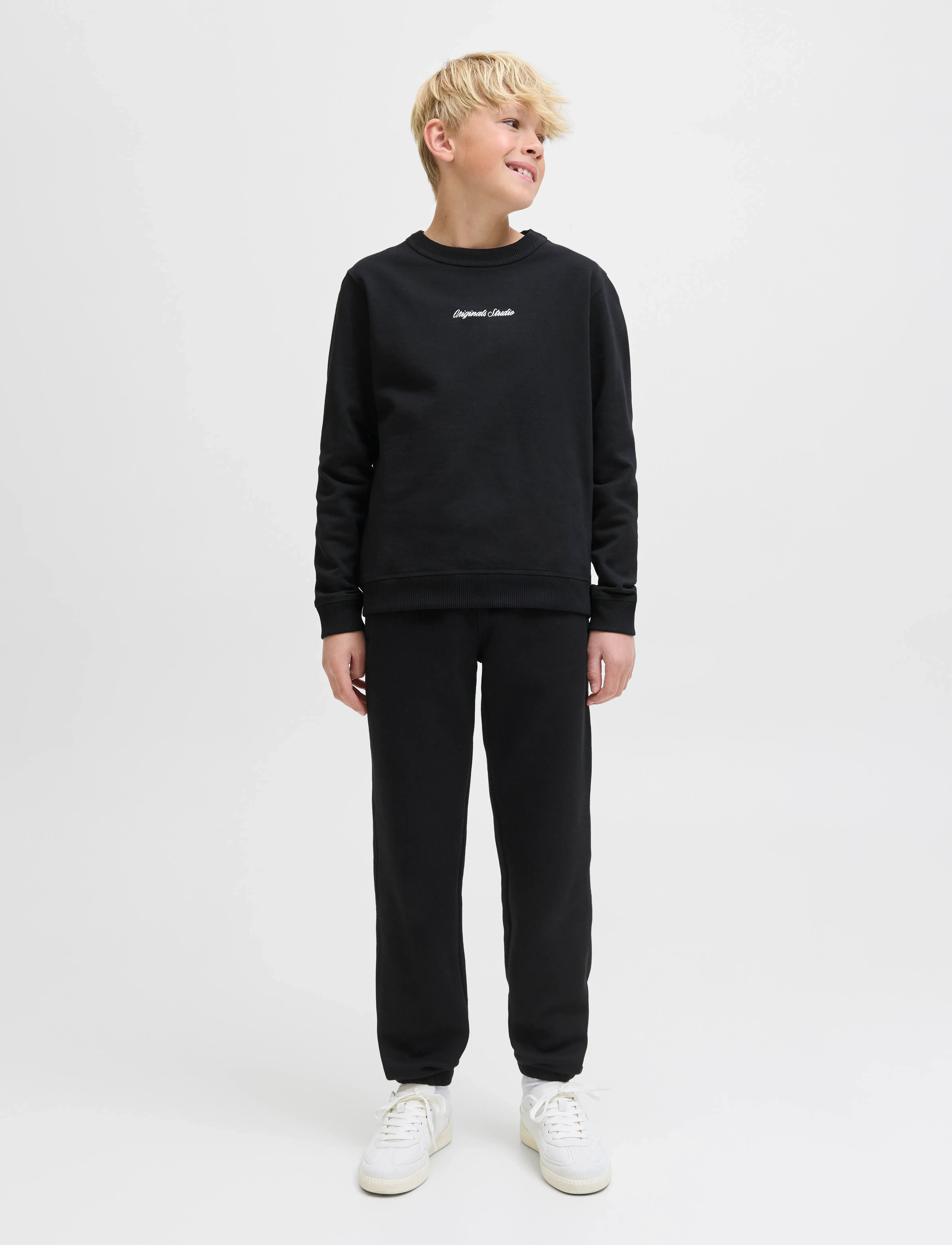 Jack & Jones - JPSTKANE URBAN EDGE SWEAT PANTS SN JNR - sweatpants - black - 4