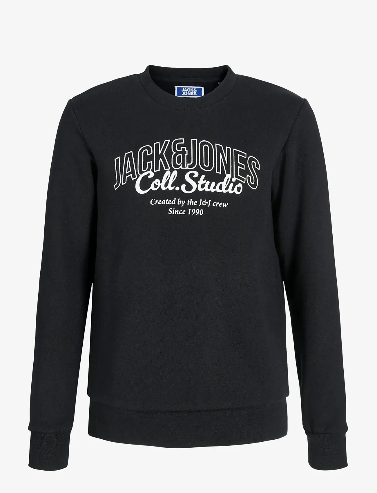 Jack & Jones - JJMAKOTO SWEAT CREW NECK JNR - dressipluusid - black - 1