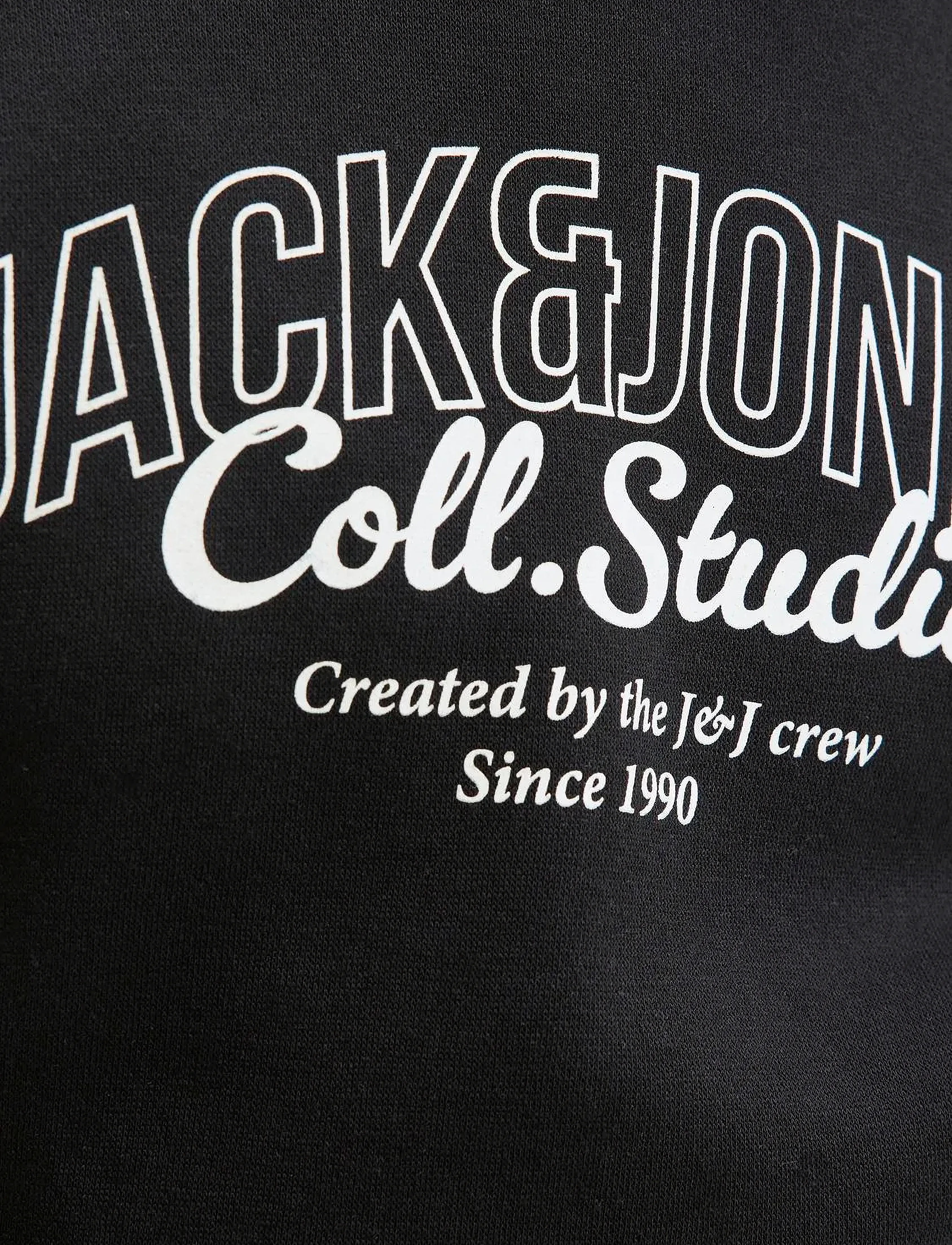 Jack & Jones - JJMAKOTO SWEAT CREW NECK JNR - black - 3