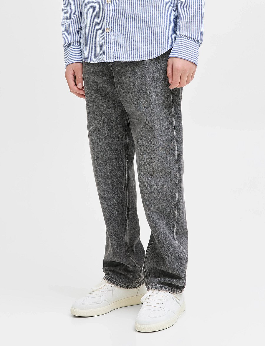 Jack & Jones - JJICHRIS JJORIGINAL SBD 444 SN JNR - loose jeans - black denim - 0