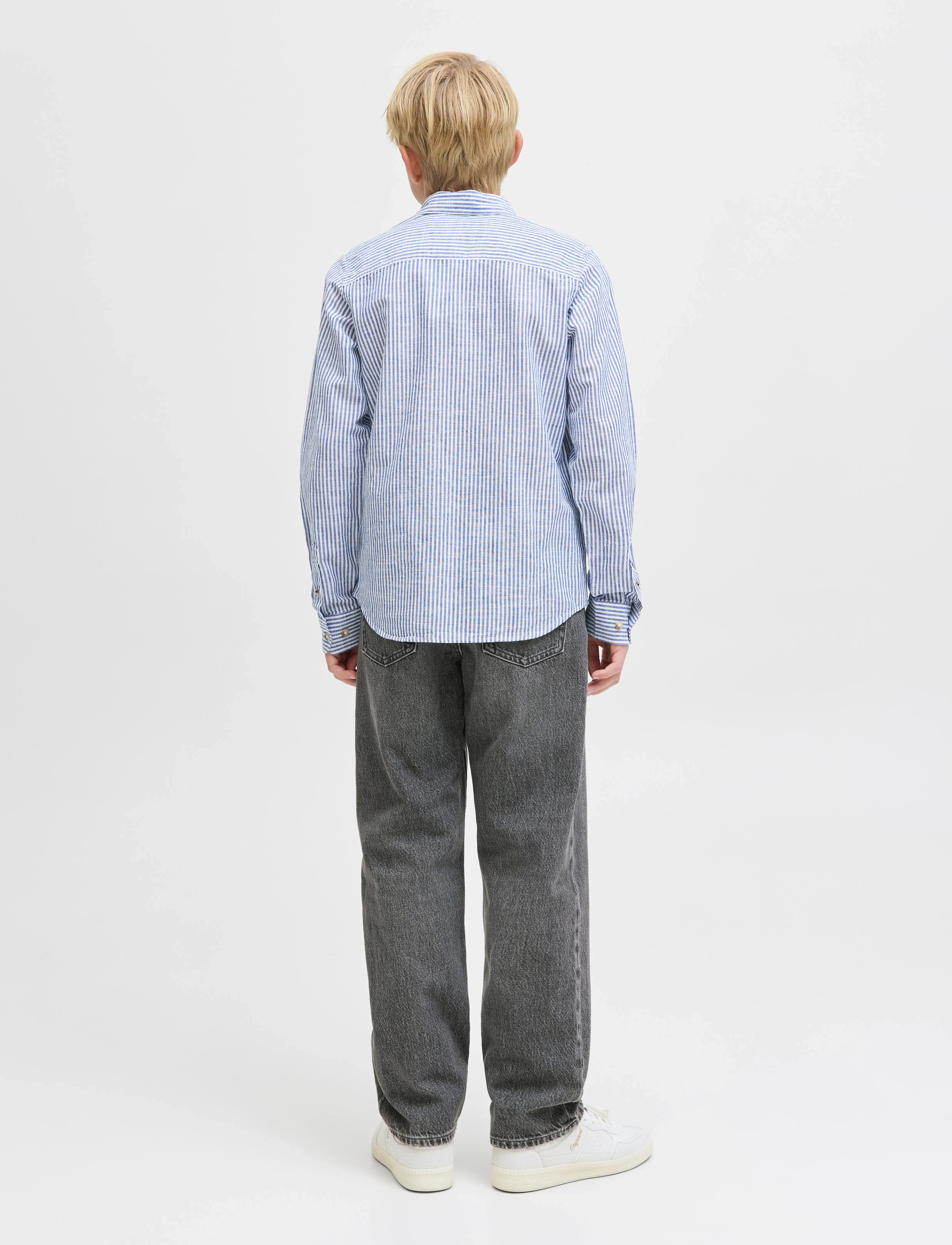 Jack & Jones - JJICHRIS JJORIGINAL SBD 444 SN JNR - loose jeans - black denim - 3
